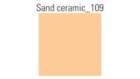 Complete sand ceramic cladding