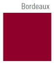 Seitliche mittlere Keramik Bordeaux