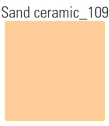 Vordere obere Keramik Sand