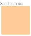 Warmhalteplatte Sand gepunktet