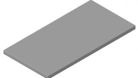 Stahlplatten Warmhaltefach + Calorite (2 Stck.)