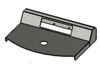 Behälterdeckel für LCD-Bedienblende